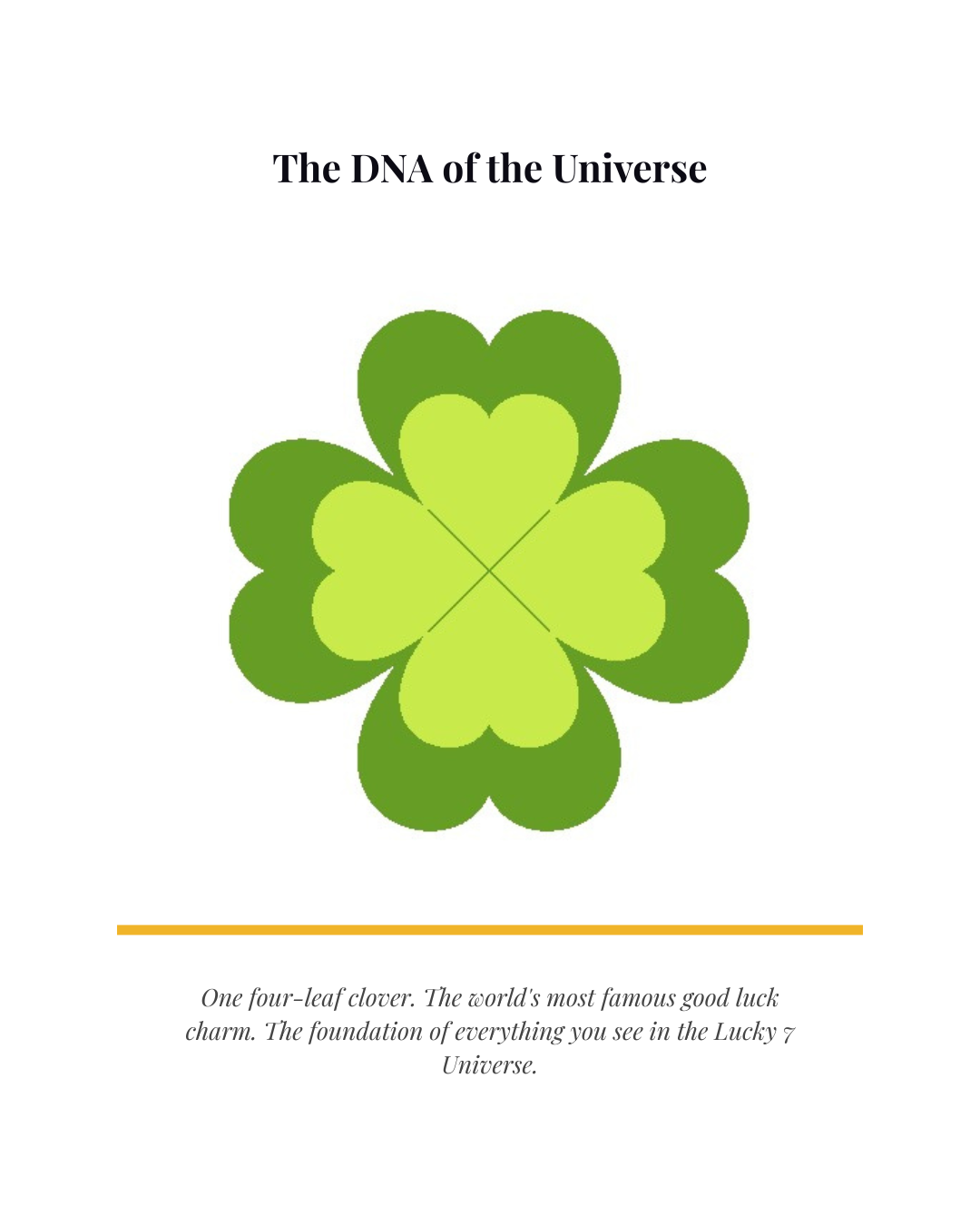 The four-leaf clover